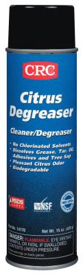 CRC Citrus Degreaser, 20 oz Aerosol Can, 14170