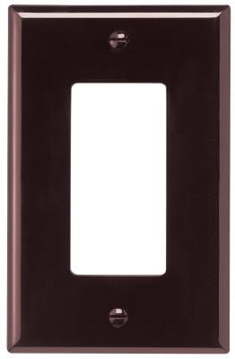 Eaton WALLPLATE 1G DECORATOR POLY MID BR, PJ26B