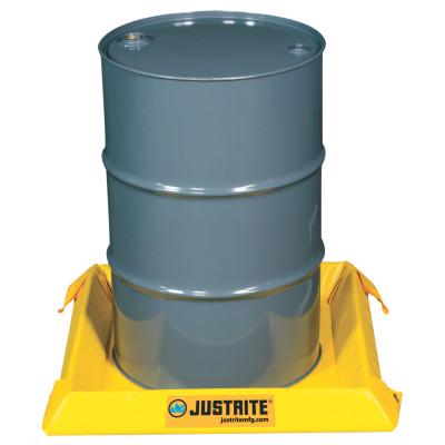 Justrite Maintenance Spill Containment Berms, Yellow, 10 gal, 2 ft x 2 ft, 28400