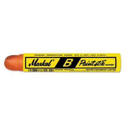 Markal® Paintstik® Original B® Marker, 11/16 in x 4-3/4 in, Orange, 80224