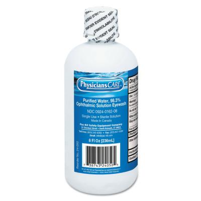 First Aid Only® Eye Flush Bottles, 8 oz, 24-050