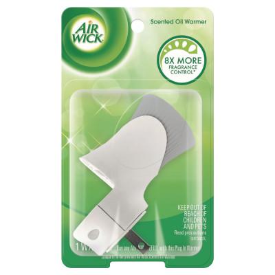 Reckitt Benckiser Scented Oil Warmer, 2 5/16w x 3-11/16d x 6-5/16h, White, 78046