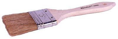 Weiler® Economy Chip and Oil Brushes, 2" wide, 1 3/4" trim, White Bristle, Wood handle, 40068