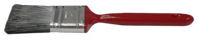 Weiler® Varnish Brush, 11/16 in Thick, 4 in Wide, Black Poly, Red Plastic Handle, 40111