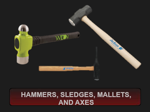 Hammers Sledges Mallets and Axes