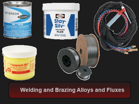 Welding and Brazing Alloys and Fluxes