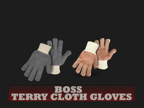 Boss Terry Cloth Gloves