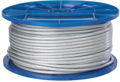 Peerless® Industrial Group Peerless Fiber Core Wire Ropes, 6 x 19 in, 1/2 in dia., 4500305