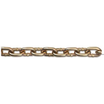 Peerless® Industrial Group Grade 70 Transport Chains, Size 1/4 in, 800 ft, 3150 lb Limit, Yellow Dichromate, 5041253