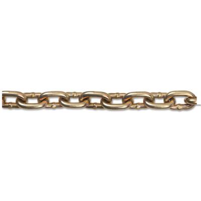 Peerless® Industrial Group Grade 70 Transport Chains, Size 3/8 in, 6,600 lb Limit, Yellow Dichromate, 5041454