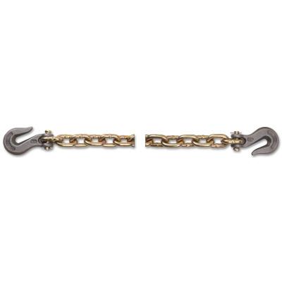 Peerless® Industrial Group Grade 70 Transport Chains, 3/8 in, 6,600 lb Limit, Yellow Dichromate, 5262363