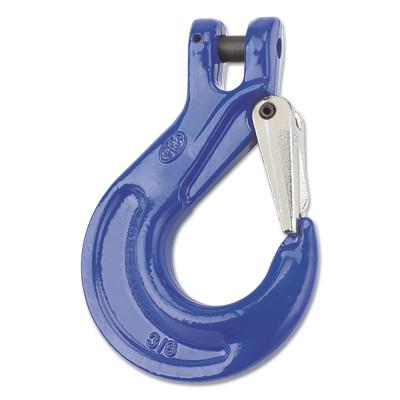 Peerless® Industrial Group V10 Clevis Sling Hooks with Latch, 7/8 in Chain, 2.79 in Bail, 42,700 lb Load, 8418900