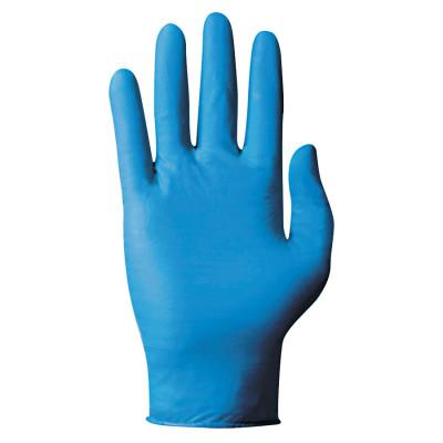 Ansell TNT Disposable Nitrile Gloves, Powdered, Nitrile, 5 mil, Medium, Blue, 105126