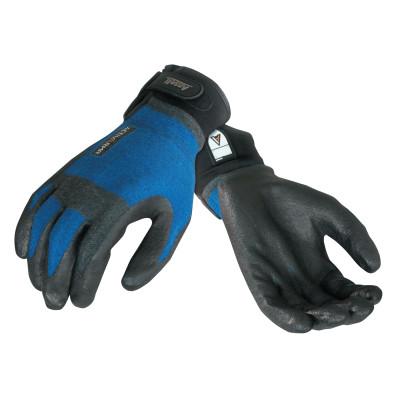 Ansell ActivARMR HVAC Gloves, Medium, Black/Blue, 97-002-9