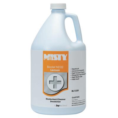 Zep Inc. BIODET ND-32, Lemon, 1gal Bottle, 1038806