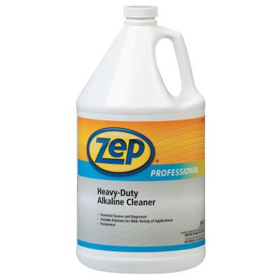 Zep Professional® Heavy-Duty Alkaline Cleaner, Clear Blue-Green, 1 Gal Bottle, 1041480