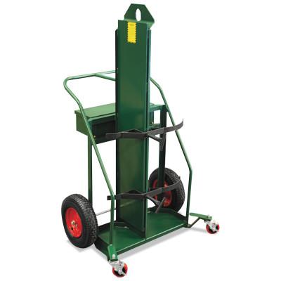 Anthony Firewall Series With Lifting Eye Carts, 244-330 cu ft Cylinders, 4" Foam Wheels, 94LFW-16-FF-LNR