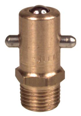 Alemite® Pin Type Fittings, Straight, 31/32 in, Male/Male, 1/8 in (PTF), A-336