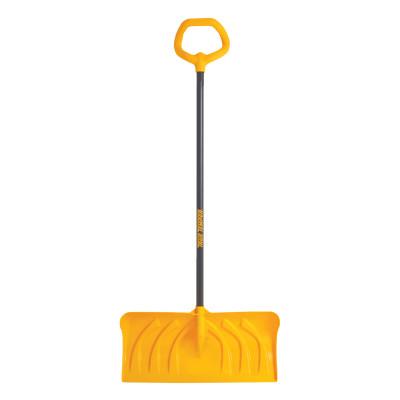 The AMES Companies, Inc. Poly VersaGrip Snow Pushers, 11 in x 24 in, Square Point Blade, 45 1/2 in L, 1635800M