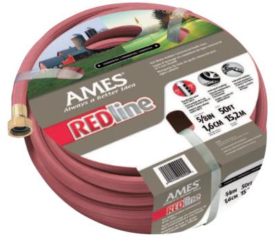 The AMES Companies, Inc. Hot Water Hose, 3/4 in dia X 100 ft L, Red, 4009100A