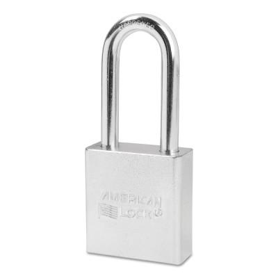 American Lock® Steel Padlocks (Square Bodied), 5/16 in Diam., 2 in Long, A5201