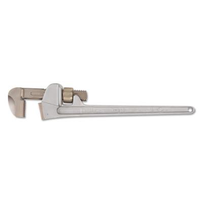 Ampco Safety Tools RAPIDGRIP™ Pipe Wrenches, 90° Head Angle, Bronze Body Jaw, 48 in, W-216AL