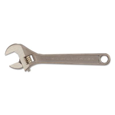 Ampco Safety Tools Adjustable End Wrenches, 12 in Long, 1 1/2 in Opening, Corrosion Resistant, W-73