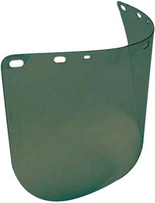 Honeywell Faceshield Replacement Visors, Green, Polycarbonate, A8154G