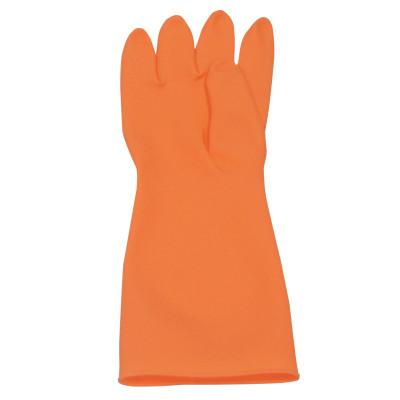 Honeywell Latex Gloves, Size 9, Powder-free, Orange, AK1815/O/9