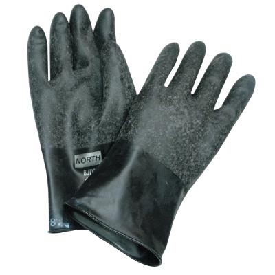 Honeywell Chemical Resistant Butyl™ Gloves, Size 9, Black, 16 mil, Grip-Saf™, B161R/9