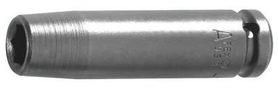Apex Tool Group 3/8" Dr. Deep Sockets, 07122, 3/8 in Drive, 12 mm, 6 Points, MB-12MM23