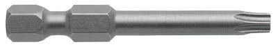 Apex Tool Group Torx Power Bits, T-6, 1/4 in Drive, 1 15/16 in, 49-TX-06