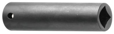 Apex Tool Group Long Square Sockets, 29066, 1/2 in Drive, 13/16 in, 8 Points, 5826-D