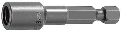Apex Tool Group Magnetic Nutsetter Power Bits, 7/16 in x 6 in, M6N-0814-6