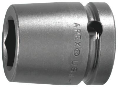 Apex Tool Group 1" Dr. Standard Sockets, 30203, 1 in Drive, 1 1/4 in, 12 Points, 8140-D