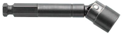 Apex Tool Group Universal Wrench Socket, 3/8 in Square Drive, 10 mm Opening, SA-36-10M