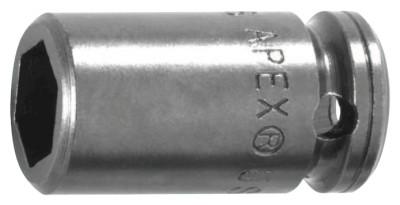 Apex Tool Group 1/4" Dr. Standard Sockets, 06113, 1/4 in Drive, 10 mm, 6 Points, M-10MM11