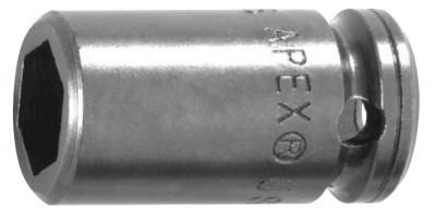 Apex Tool Group 1/4" Dr. Standard Sockets, 06187, 1/4 in Drive, 5/16 in, 6 Points, M-1110