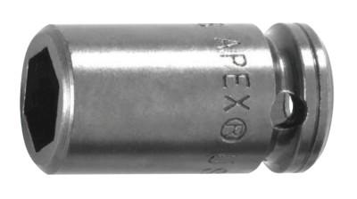 Apex Tool Group 1/4" Dr. Deep Sockets, 06255, 1/4 in Drive, 1/4 in, 6 Points, M-1208
