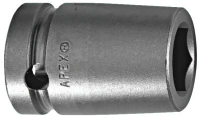 Apex Tool Group 1/2" Dr. Standard Sockets, 06814, 1/2 in Drive, 7/16 in, 6 Points, M-5114