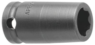 Apex Tool Group Metric Surface Drive Sockets, 11426, 5/8 in Drive, 15 mm, 6 Points, SF-15MM16