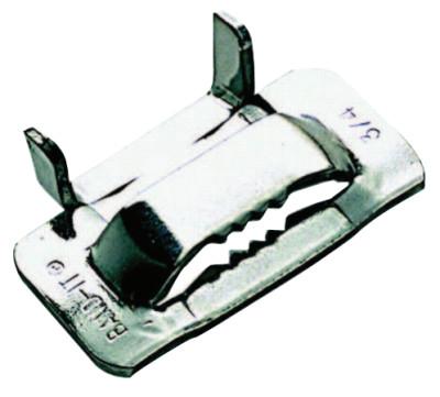 Band-It?? Buckles, 1/2 in, Galvanized Carbon Steel, 100 per package, C35499