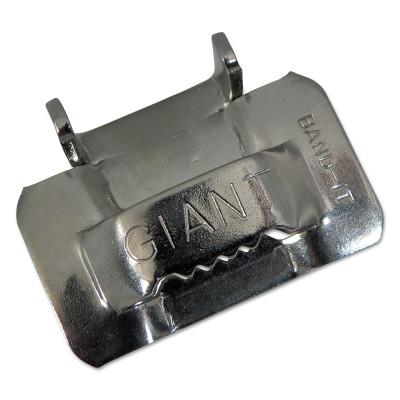 Band-It?? Giant Buckles, 1 in, Stainless Steel, G44199