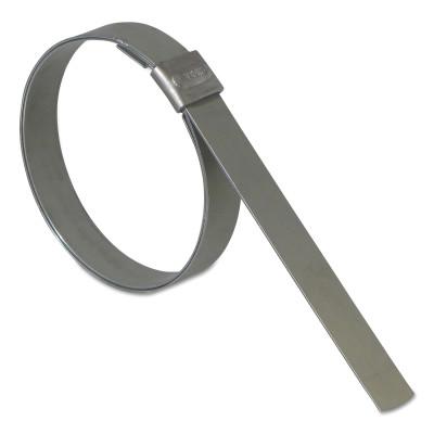 Band-It?? Junior?? Smooth ID Clamp, 2-1/2 in dia, 5/8 in W, Stainless Steel 201, JS2099