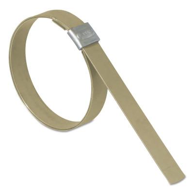 Band-It?? Junior?? Smooth ID Clamp, - 1/2 in dia, 5/8 in W, Galvanized Carbon Steel, JS3059