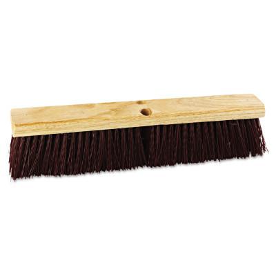 Boardwalk Floor Brush Head, 18 in Wide, Maroon, Heavy Duty, Polypropylene Bristles, 20318