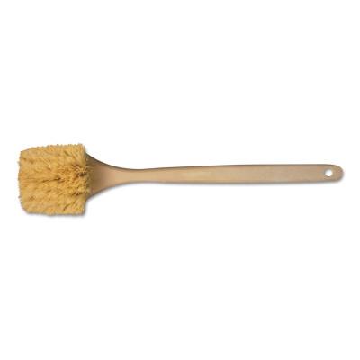 Boardwalk Utility Brush, Tampico Fill, 20 in Long, Tan Handle, 4220