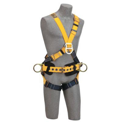 3M™ Delta Cross Over Construction Climbing Harnesses, Back, Front & Side D-Rings,Med, 1101810
