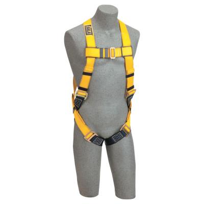 Capital Safety Delta Vest Style Harness with Back D-Rings, Parachute Buckles, X-Large, 70007407540