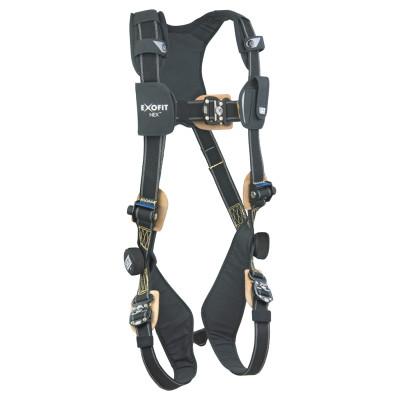 3M™ ExoFit NEX Arc Flash Harness w/ PVC Coated Aluminum D-Rings, Back D-Ring, XL, 1103088